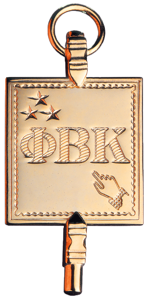 A Phi Beta Kappa key