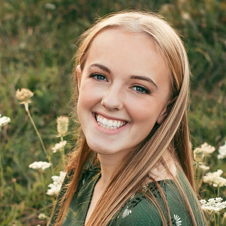 Portrait of student ambassador, Zoe